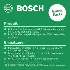 Laser lignes UniversalLevel 2 Set avec trépied BOSCH