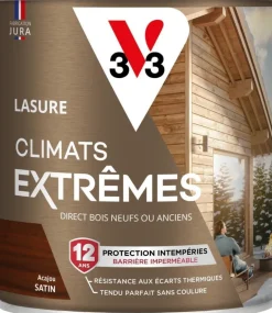 Lasure bois climats extrêmes acajou 0,75L V33
