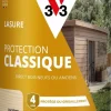 Lasure bois extérieur protection classique incolore 0,75L