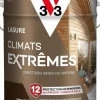 Lasure extérieure Climats Extrêmes 12 ans chêne foncé 2,5L