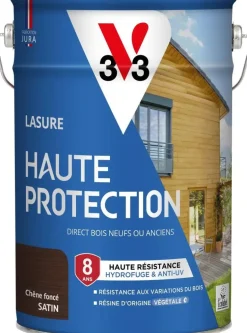 Lasure extérieure haute protection chêne foncé 0,75L V33