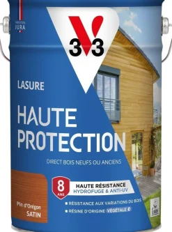 Lasure haute protection biosourcée pin d'oregon 6L V33