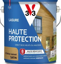 Lasure haute protection biosourcée chêne naturel 2,5L V33