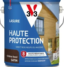 Lasure haute protection biosourcée chêne clair 125ml V33