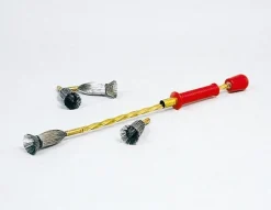 Lave bouteille rotatif + brosse inox