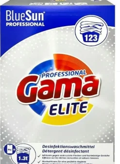 Lessive en poudre professionel Gama Élite 8kg (123 lavages)