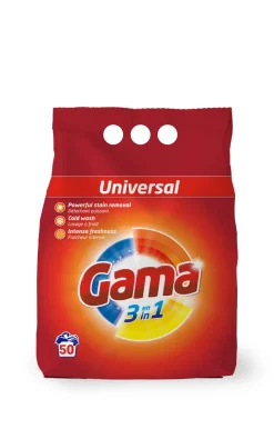 Lessive GAMA Bonux en poudre 3 kg