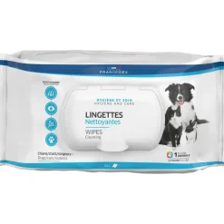 Lingettes nettoyantes multi-usage pour chien et chat (x80)