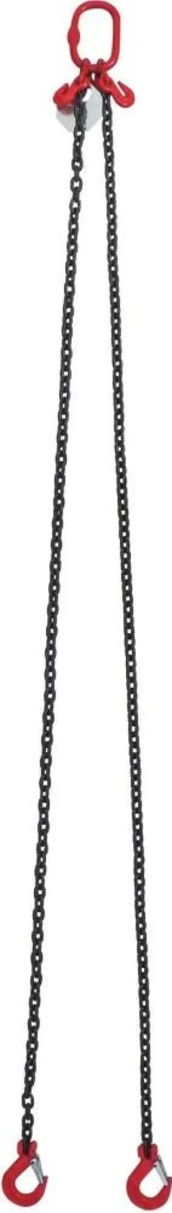 Élingue chaîne 2 brins ajustable 4,25T 2m grade 80