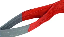 Élingue plate avec boucles 150mm 5T 4m rouge