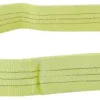 Élingue plate avec boucles 90 mm 3T 3m jaune