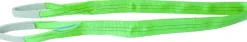 Élingue plate avec boucles 60 mm 2T 3m vert