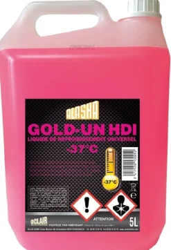 Liquide permanent Gold -37°C 5L