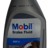 Liquide de frein hydraulique Brake Fluid DOT 4 - 0,5L MOBIL