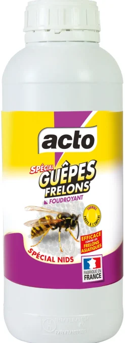 Liquide spécial nids de guêpes/frelons 1L ACTO