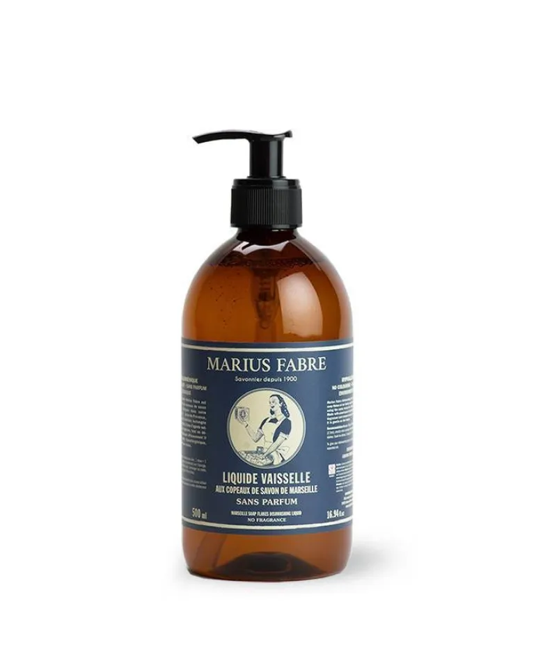 Liquide vaisselle aux copeaux de savon de Marseille 500 ml