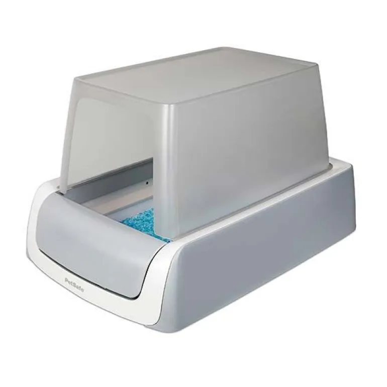 Litière autonettoyante Scoopfree 1.5 + couvercle PETSAFE