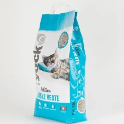 Litière minérale absorbante à l'argile verte 10L YOCK