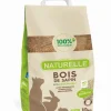 Litière végétalebois de sapin Perlinette pour chat 10kg