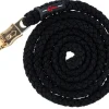 Longe TopLine noire à mousqueton antipanique