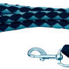 Longe tressée 2 m navy ciel PASSIONAL
