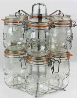 Lot 6 ressorts pour cuiseur 6, 12 et 24 bocaux