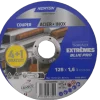 Lot de 4 meules Blue Pro 125 x 1,6 x 22,2 mm + 1 offerte