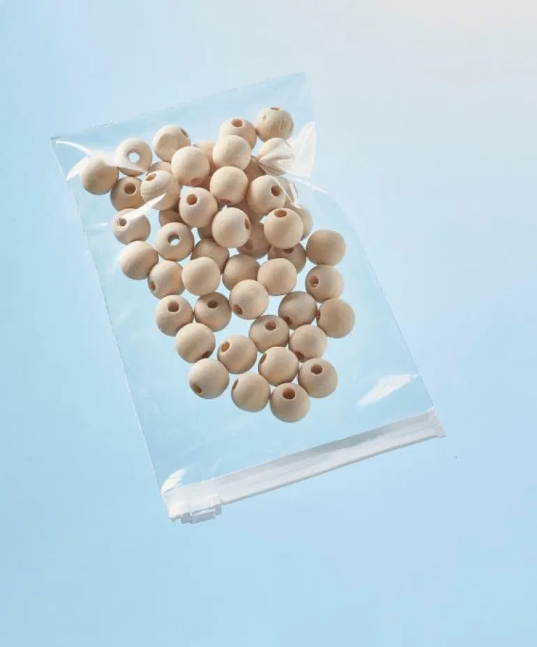 Lot de 20 sachets d'emballage avec curseur 10x8 cm