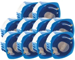 Lot 10 boîtes encastrement no air multimatéraiux Ø67mm p40mm