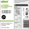 Lot de 80 bornes 2-3-5 entrées série 221 WAGO
