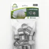 Lot de 24 clips inox de fixation pour serre Ø32 mm