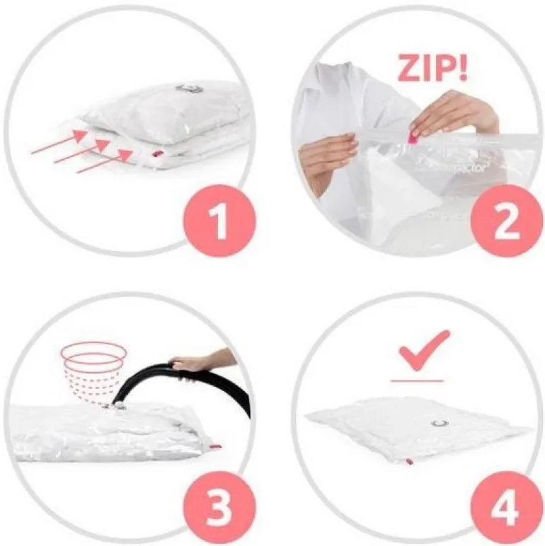 Lot de 2 sacs sous vide Aspispace