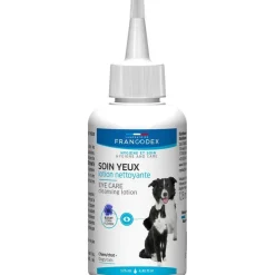 Lotion nettoyante soin yeux pour chien et chat 125 ml