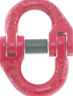 Maillon de jonction avec bague pour chaîne 10mm grade 80