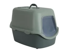 Maison de toilette Cathy 56x36x40cm plastique recyclé gris