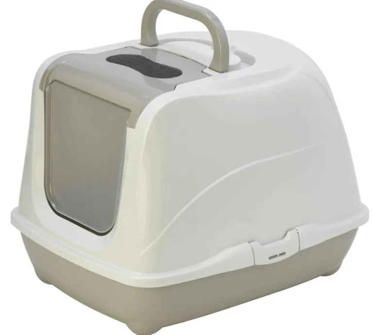 Maison de toilette grande taille Flip Cat taupe ANKA