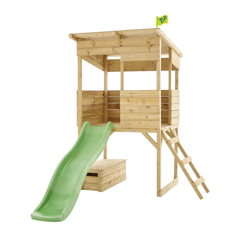 Maisonnette des cimes + toboggan 306 x 241 x 230 cm TP TOYS