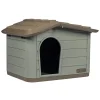 Maison pour animaux Pépita 2 Éco 76x59x55cm brun/vert