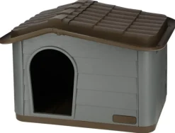 Maison pour chat Paola éco 60 x 51 x 41 cm gris