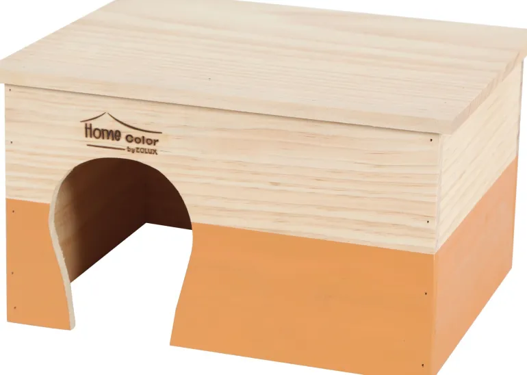 Maison rongeur rectangulaire XL Corail ZOLUX