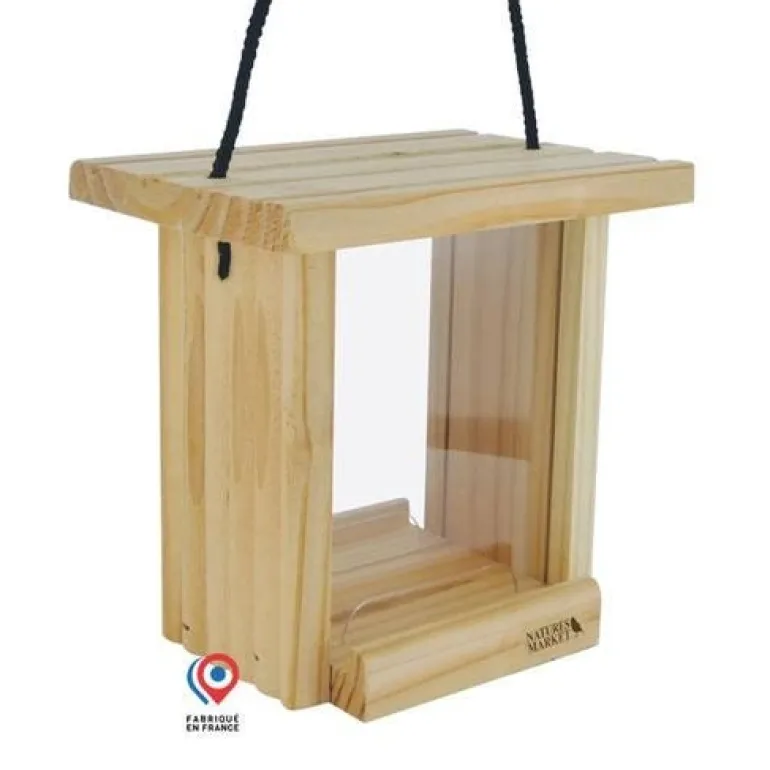 Mangeoire "Bar à Graines" en bois