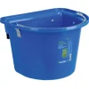 Mangeoire de porte plastique avec anse bleue 12 L