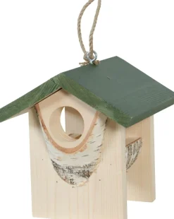 Mangeoire en bois Hut pour les oiseaux de la nature