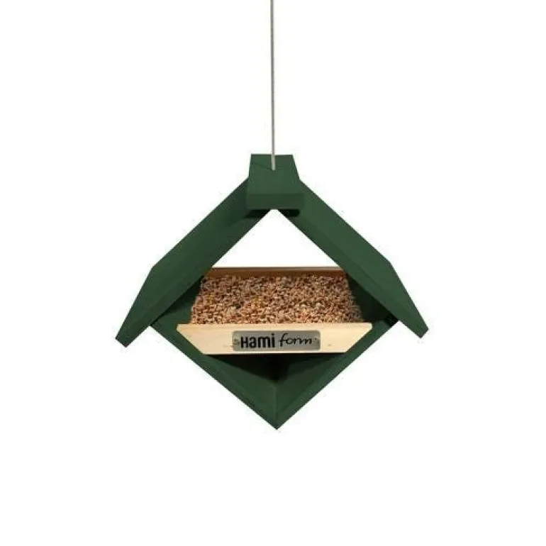 Mangeoire Kyva en bois pour oiseaux du ciel