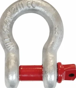 Manille lyre avec axe vissé à oeil 19 mm 3,25T grade 80