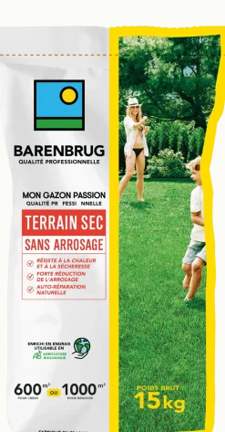 Ma pelouse pour terrain sec 15kg