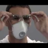 Masque FFP3 NR D avec soupape Classic (x5)