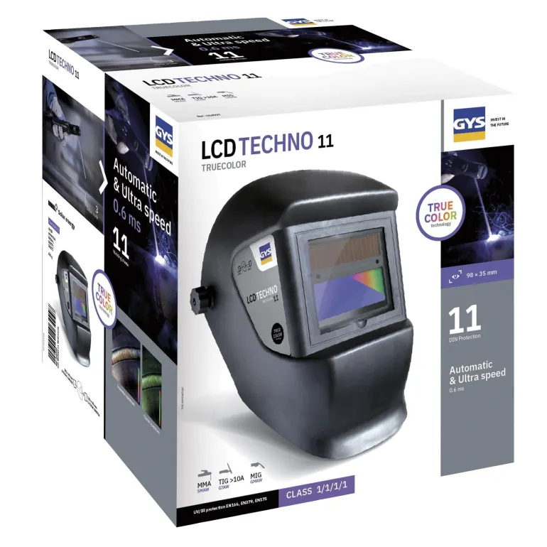 Masque de soudage optoélectronique LCD Techno 11 True color
