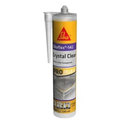 Mastic colle SikaFlex -142 multi-usages Crystal Clear 290ml