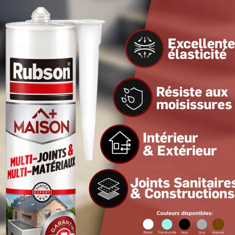 Mastic maison multi-usages et multi-matériaux 280ml